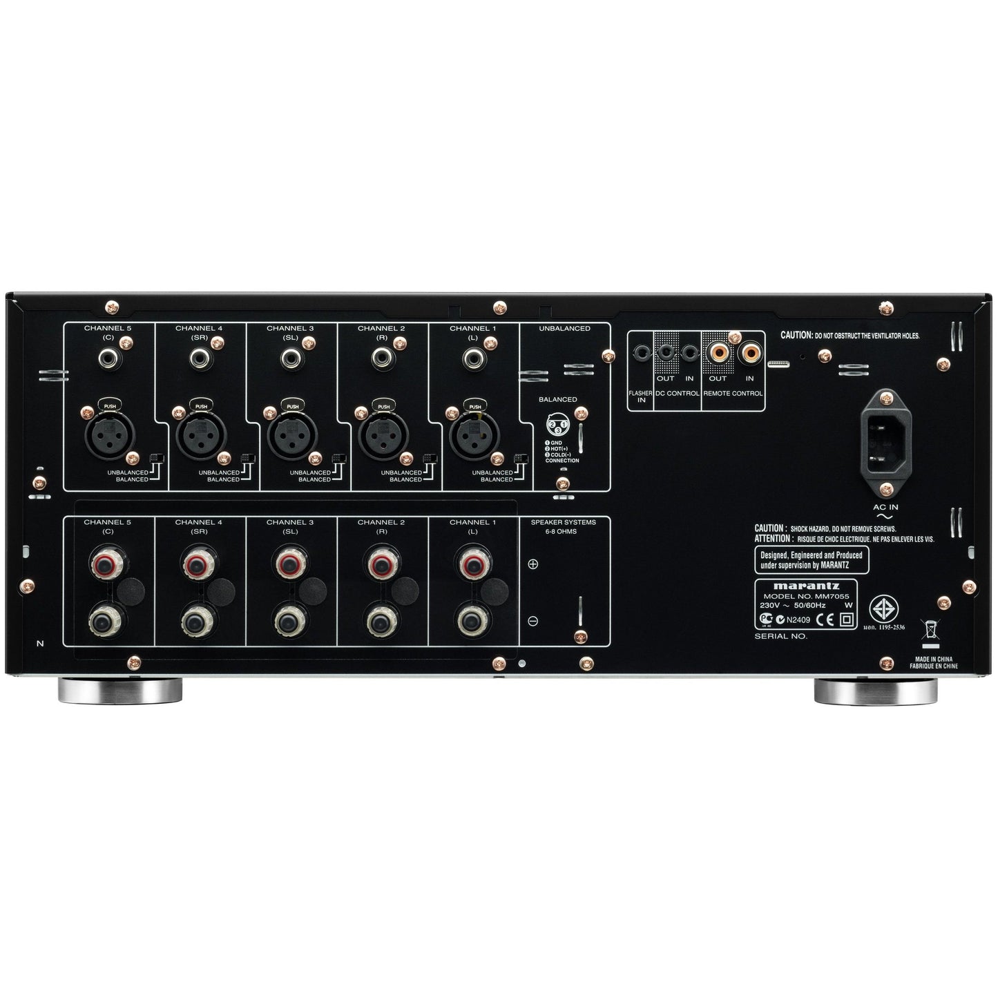 Etapa de potencia Marantz MM7055
