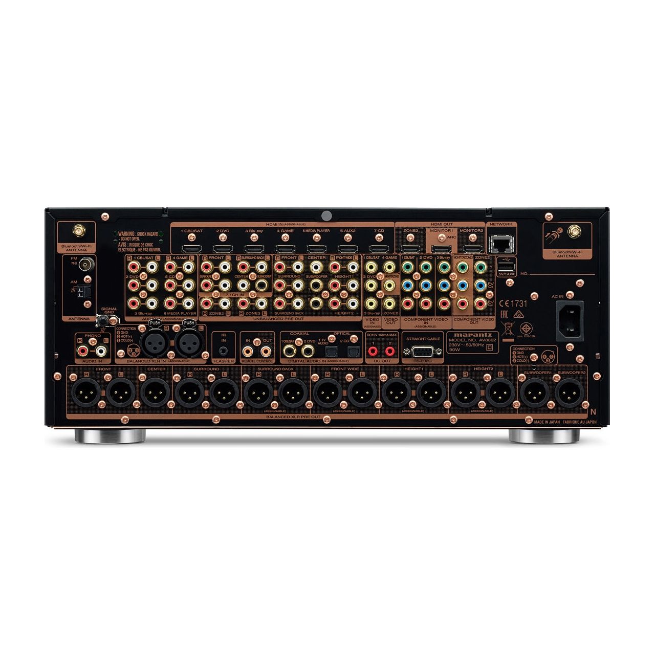 Previo procesador Marantz AV8805A