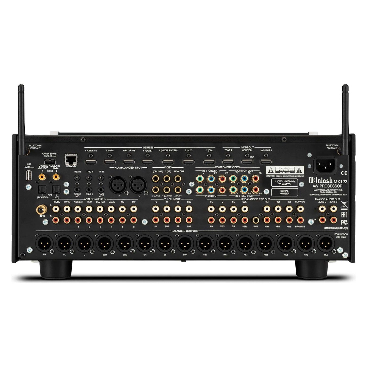 Procesador de AV McIntosh MX123