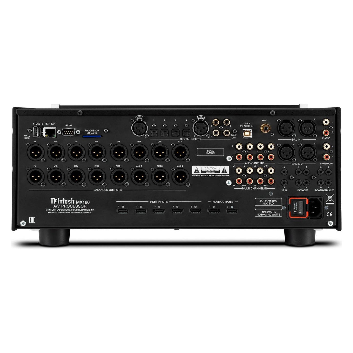Procesador AV McIntosh MX180
