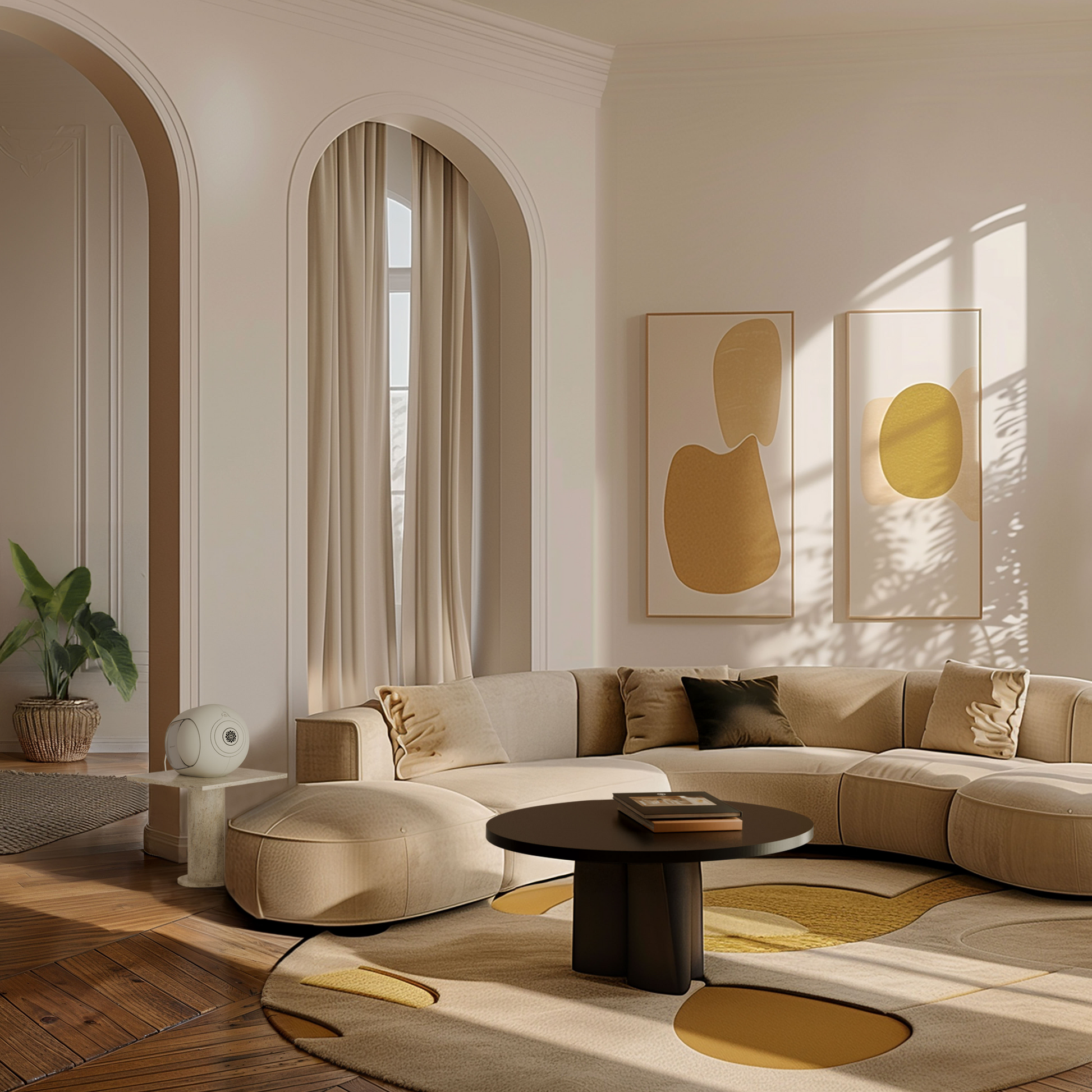 Phantom Ultimate 108dB Light Pearl High-end wireless speaker