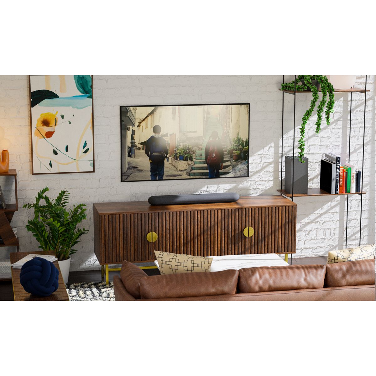 Bluesound Pulse Cinema Mini Barra de Sonido Compacta Hi-Res Multiroom Dolby Atmos