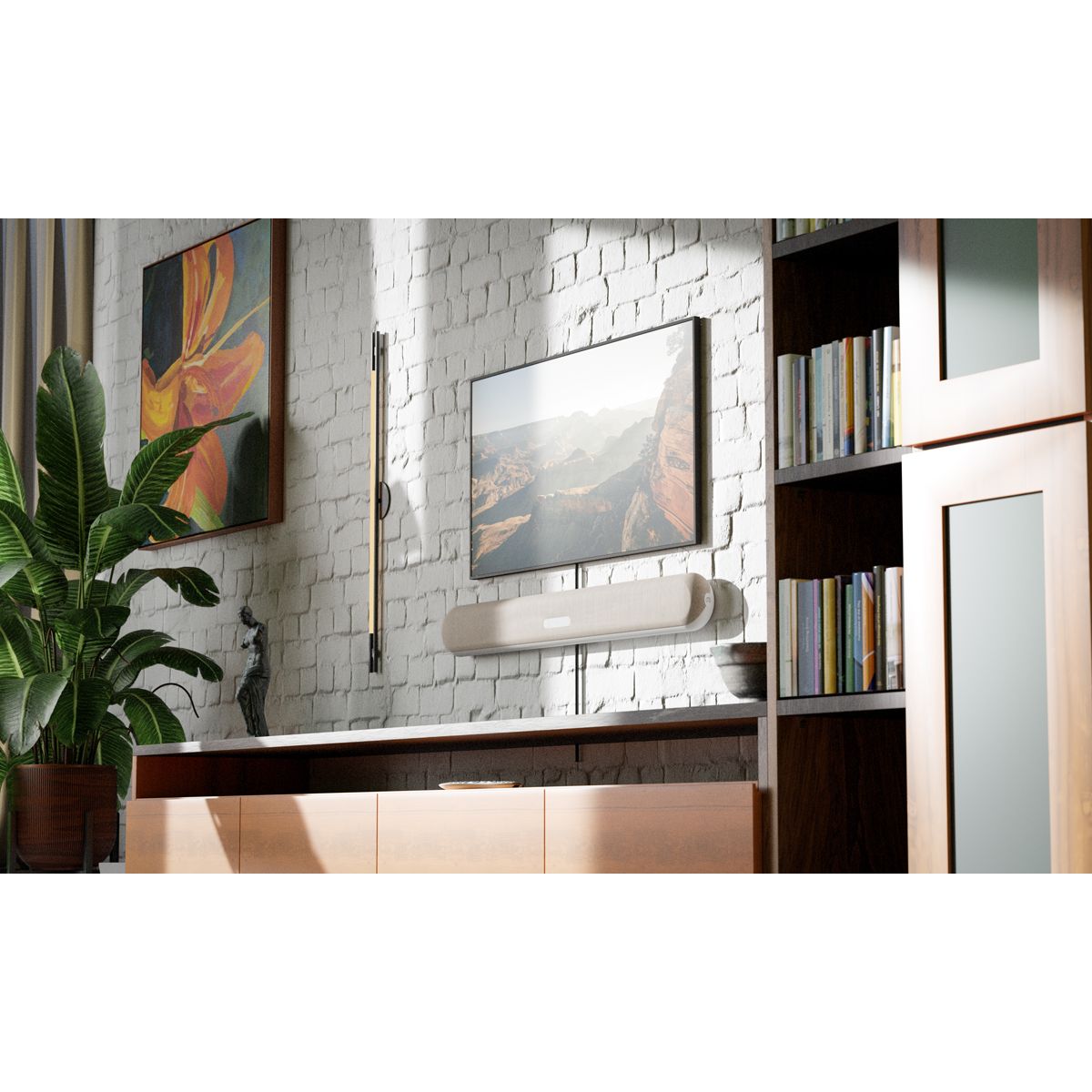 Bluesound Pulse Cinema Mini Barra de Sonido Compacta Hi-Res Multiroom Dolby Atmos