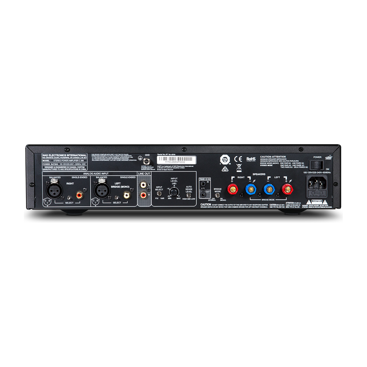 Etapa de potencia NAD C268