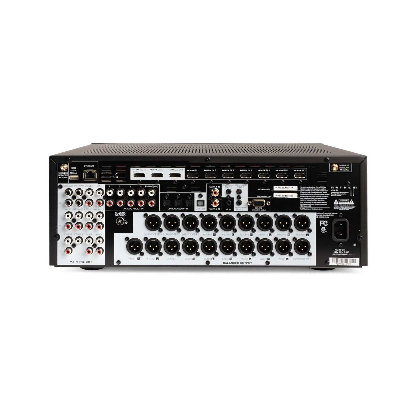 Anthem AVM 90 8K Preamplificador/Procesador de A/V