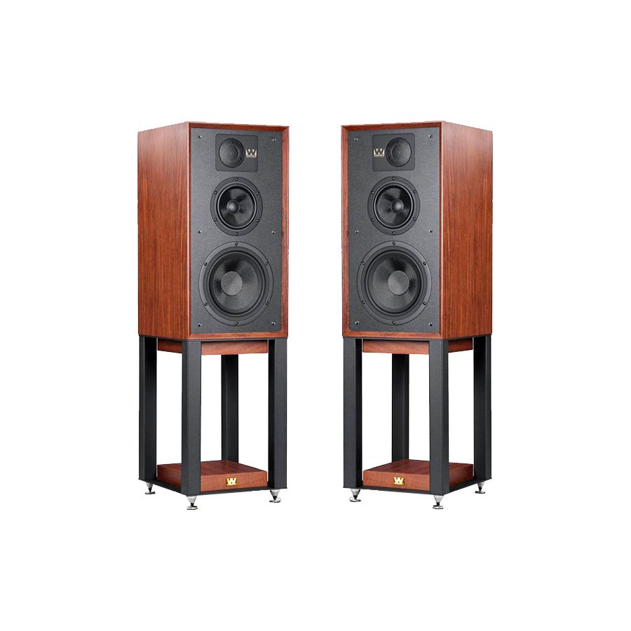 Cajas acústicas Wharfedale Linton con stands