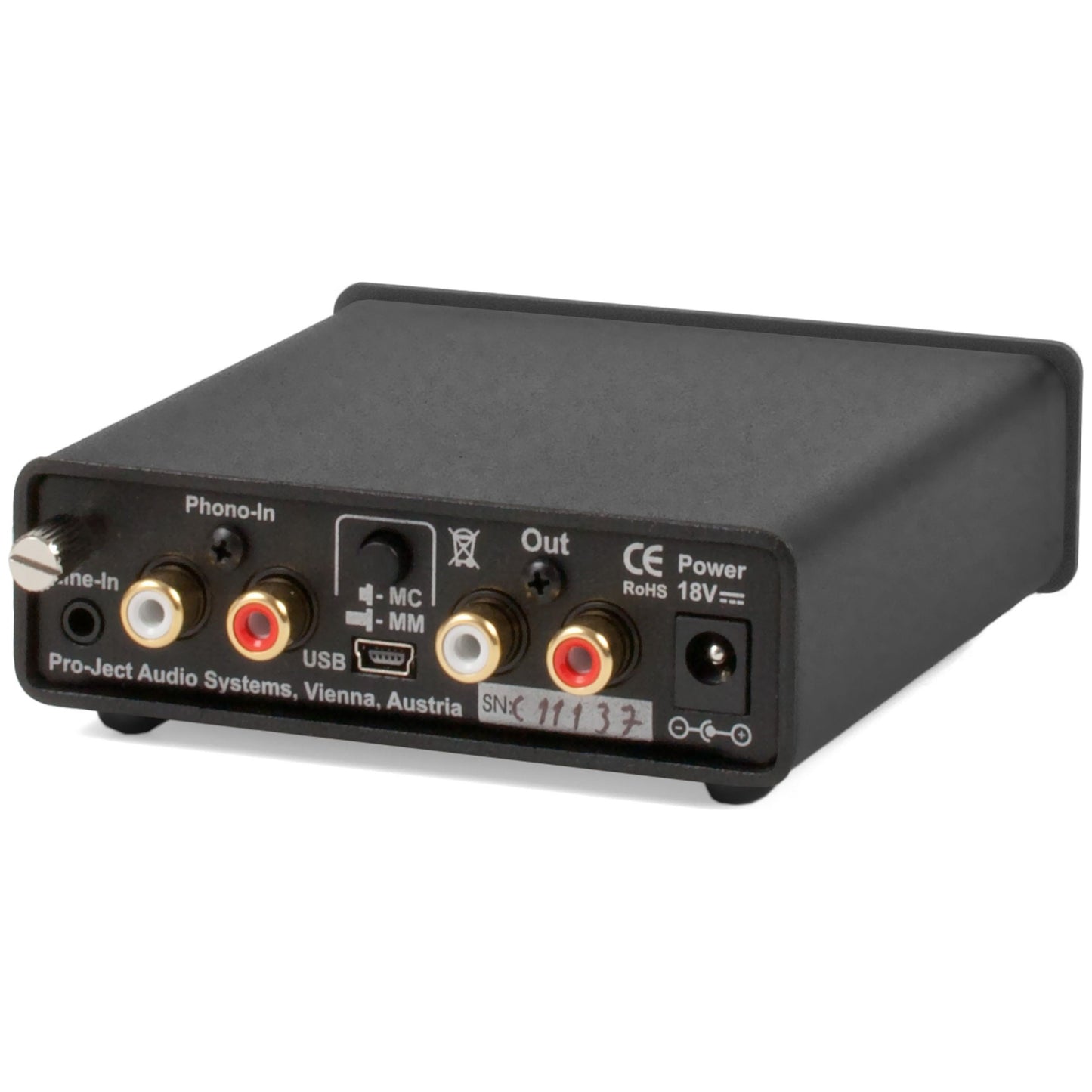 Previo de phono Project BOX USB V