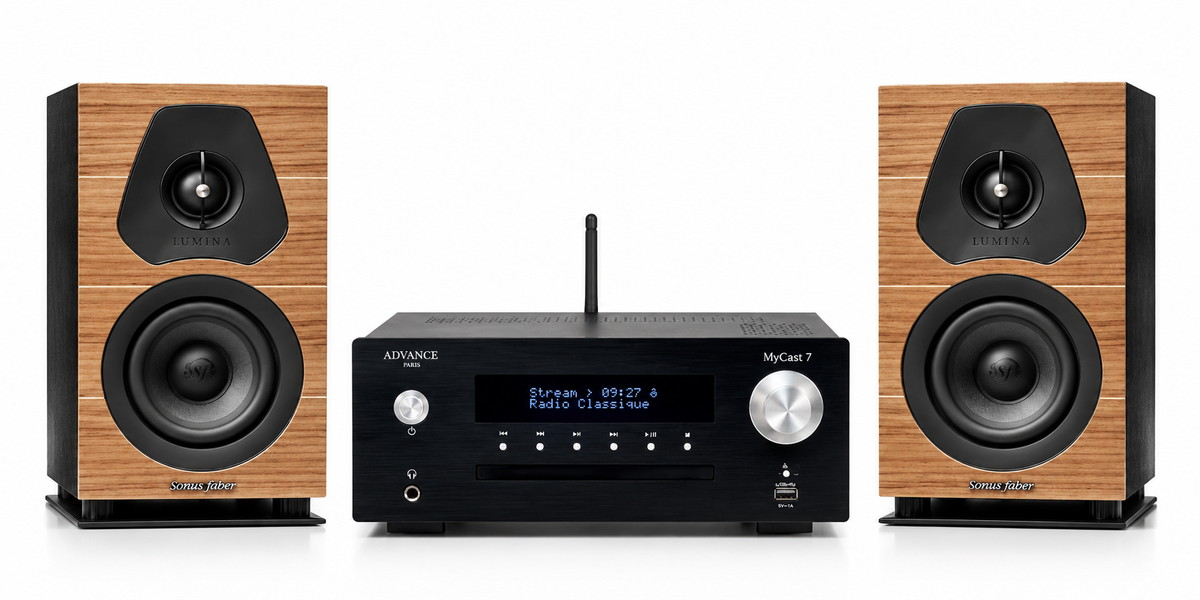 Sonus Faber Lumina I + Advance Paris MyCast 7