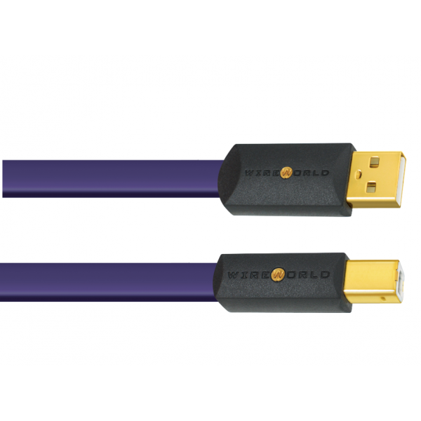 Cable de audio WIREWORLD ULTRAVIOLET™ 8 USB2.0 A to B (U2AB)