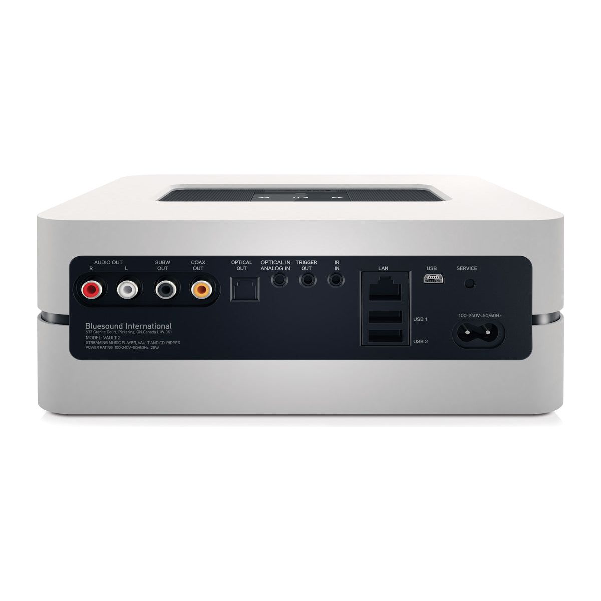 Servidor de audio 2Tb Bluesound Vault 2i