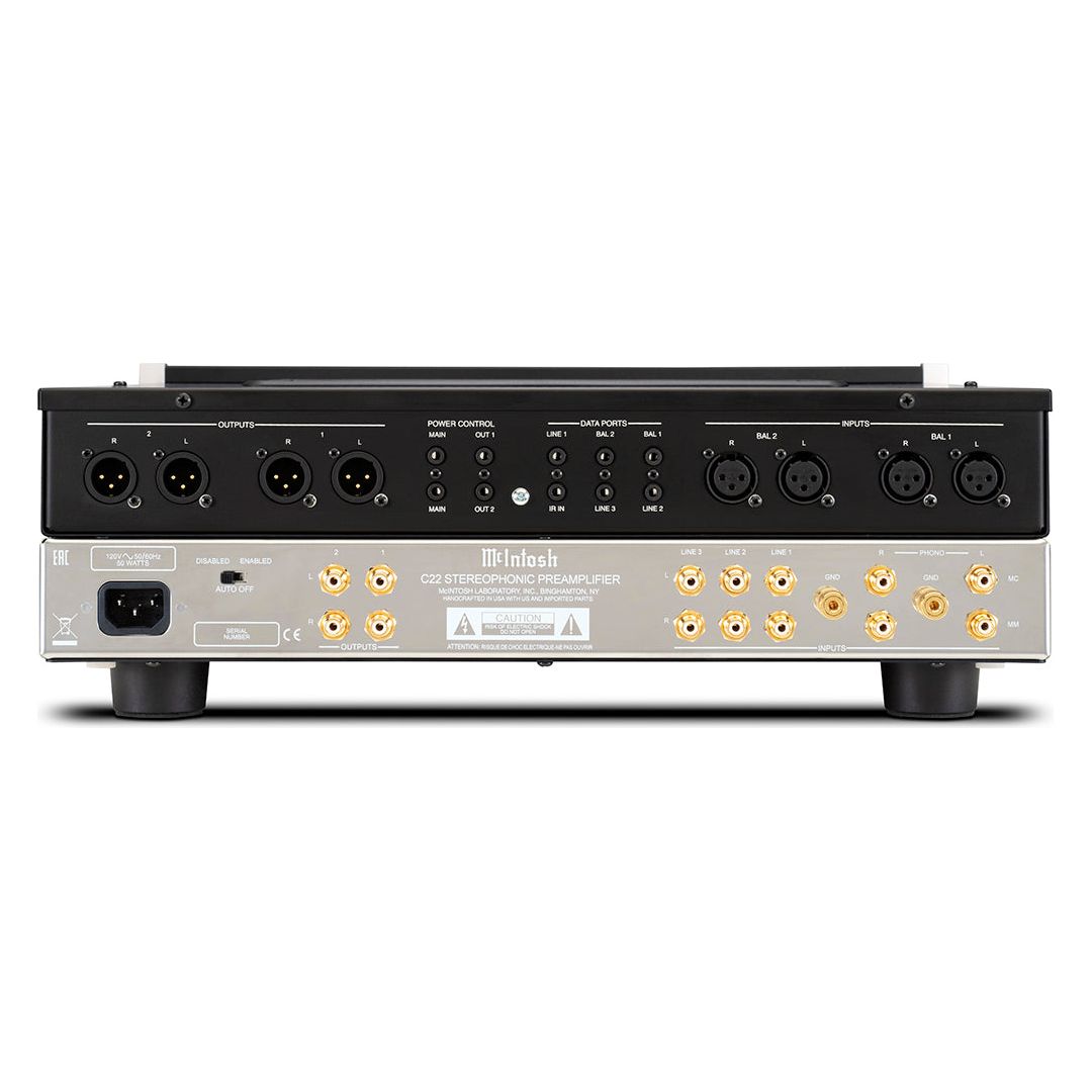 Preamplificador a válvulas McIntosh C22 MKV