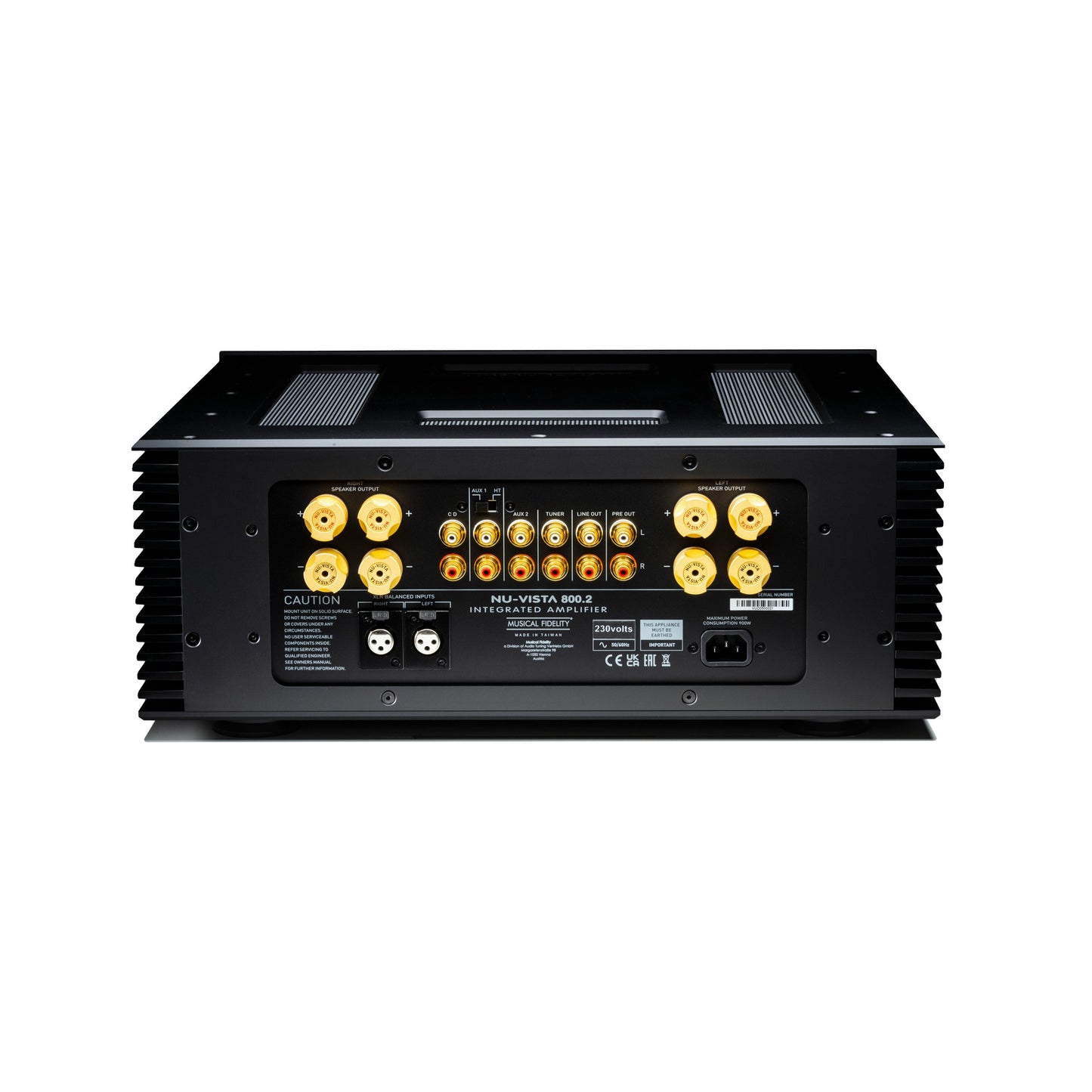 Amplificador integrado Musical Fidelity NuVista 800.2