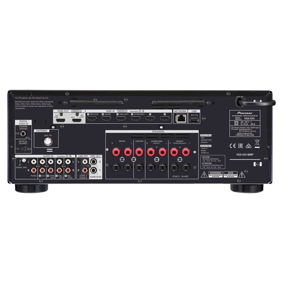 Receptor AV Pioneer VSX-935