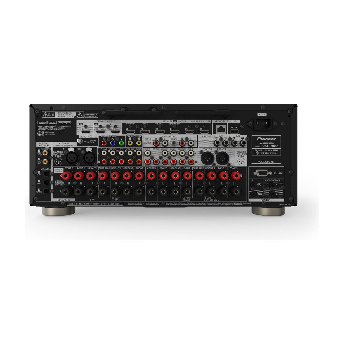 Receptor AV Pioneer VSA-LX805