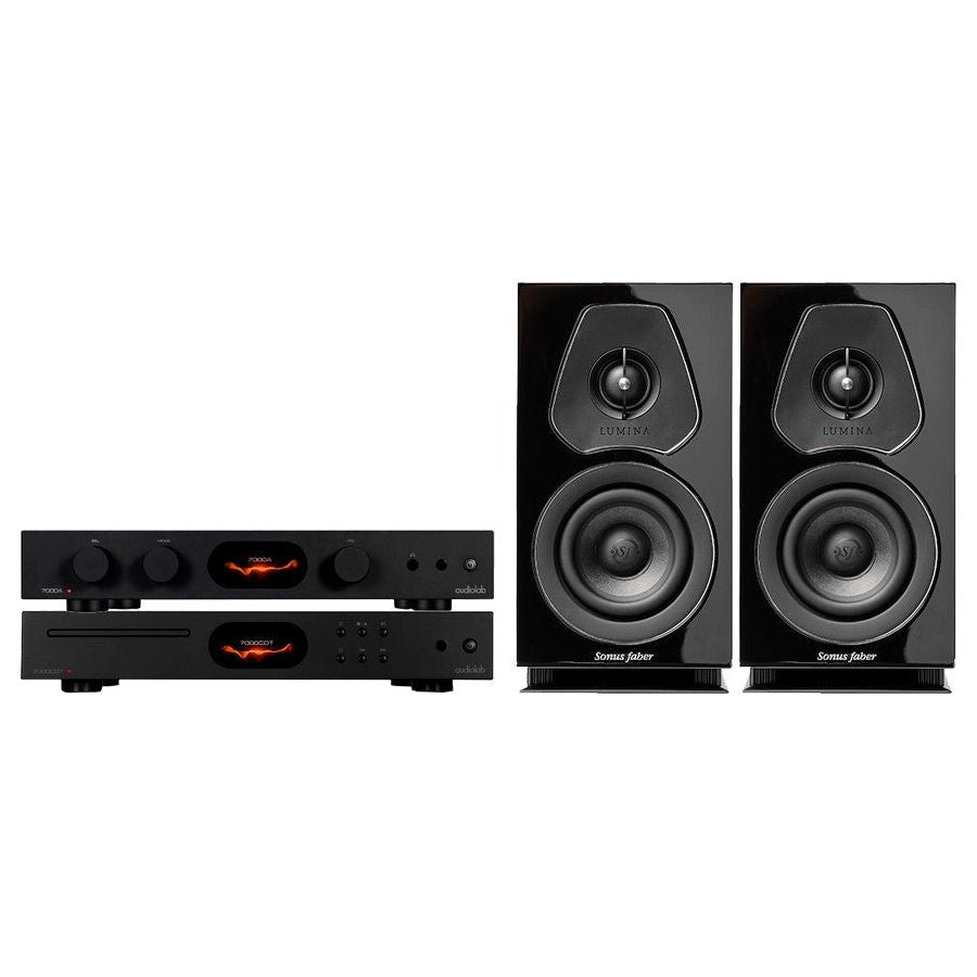 Audiolab 7000A + 7000CDT + Sonus Faber Lumina I