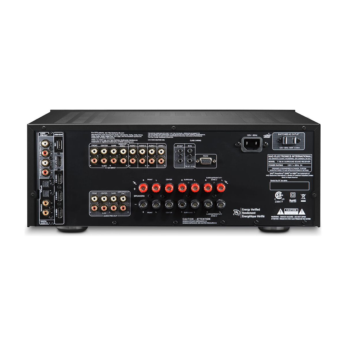Receptor AV Nad T 758 V3i