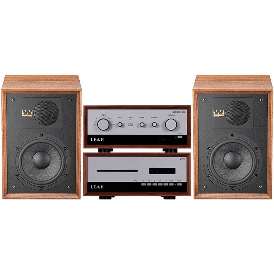 Leak Stereo 130 + Leak  CDT + Wharfedale Denton 85th