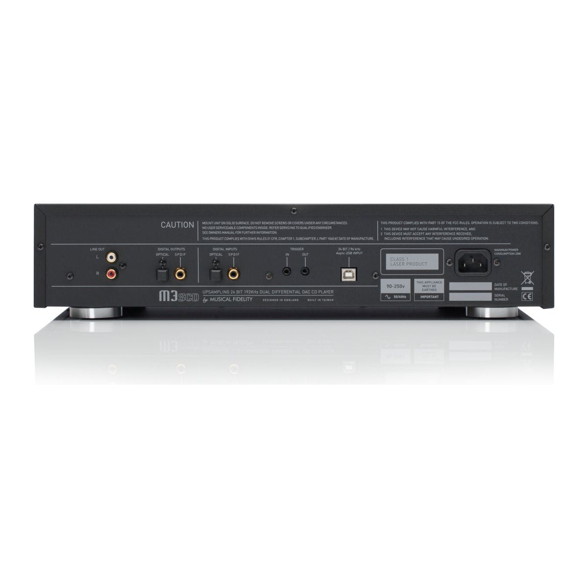 Lector de CD Musical Fidelity M3s CD