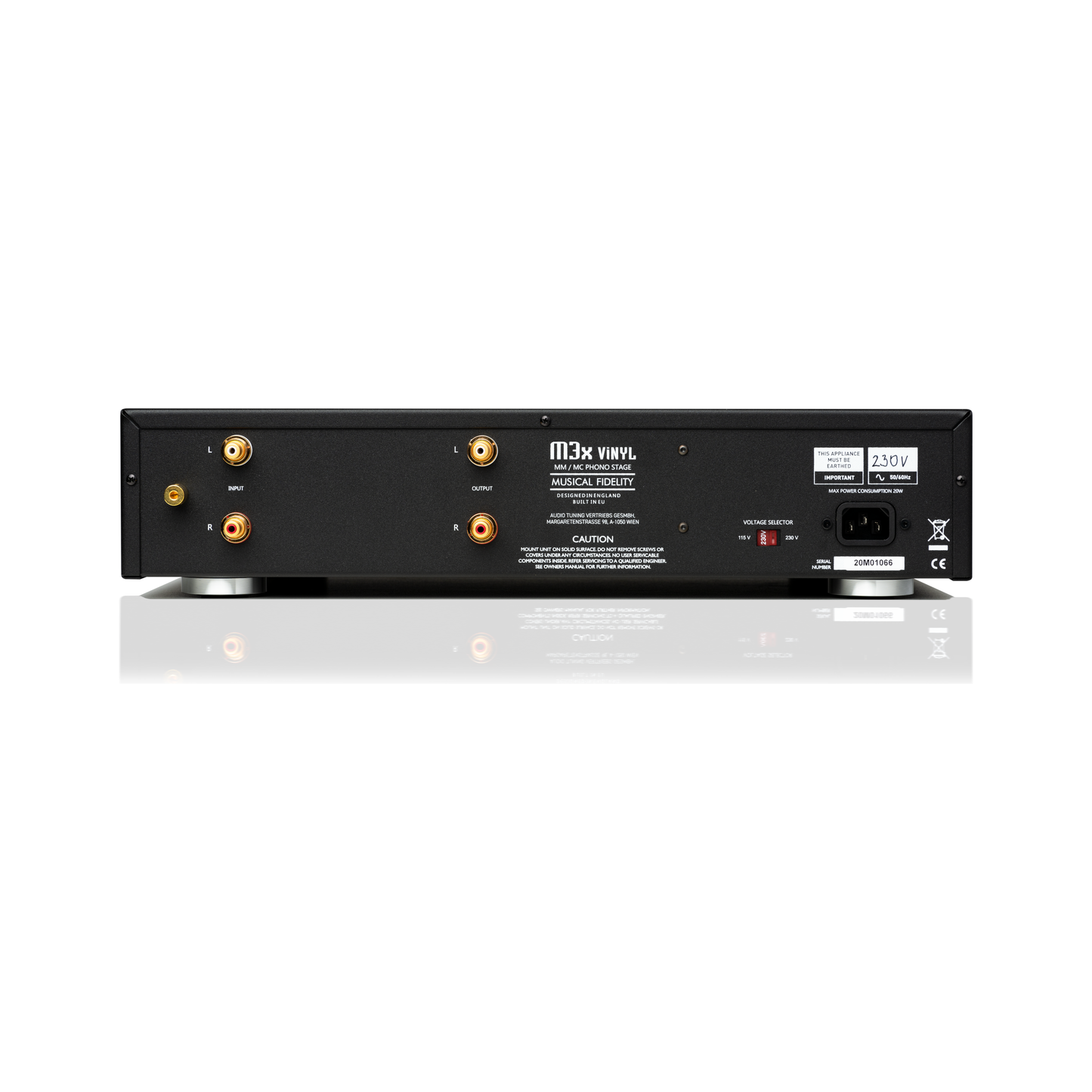 Previo de phono Musical Fidelity M3x VYNIL