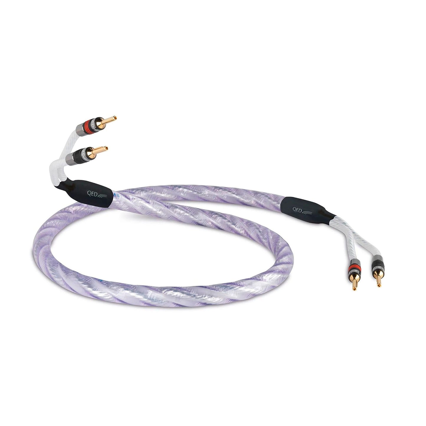 Cable de altavoz QED Signature Genesis Silver Spiral