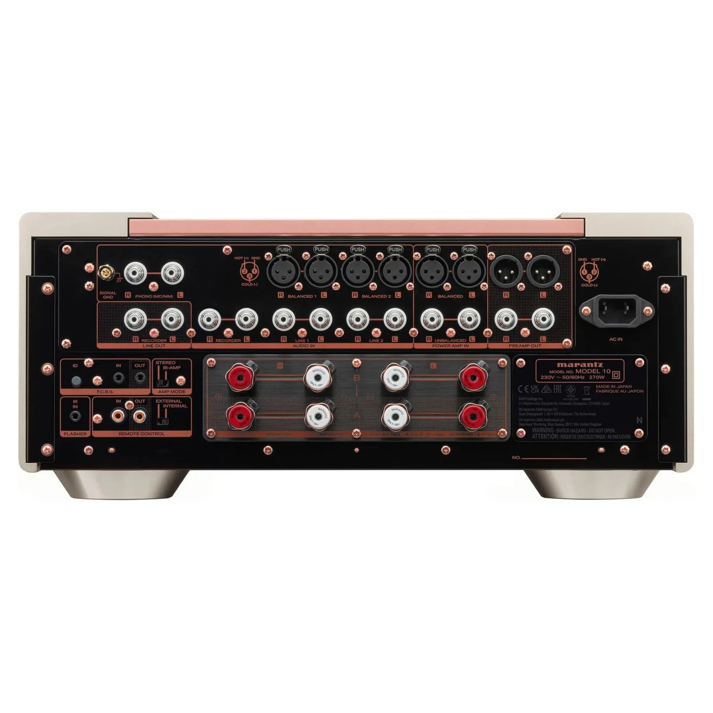 Amplificador integrado Marantz Model 10