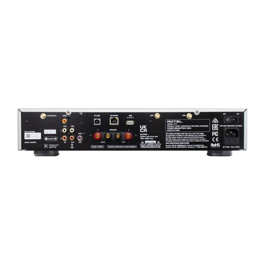 Amplificador integrado con streamer Rotel S14