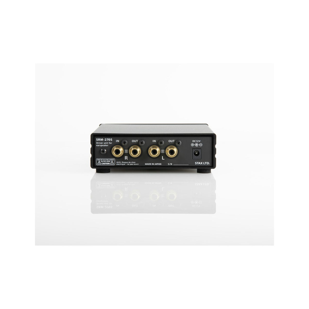 Amplificador de auriculares electrostático STAX SRM-270S