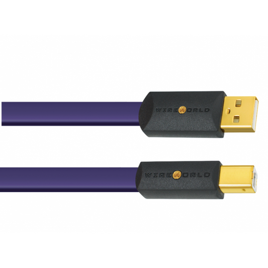 Cable de audio WIREWORLD ULTRAVIOLET™ 8 USB2.0 A to B (U2AB)